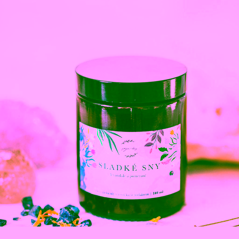 Yoga Day Svíčka Sladké sny