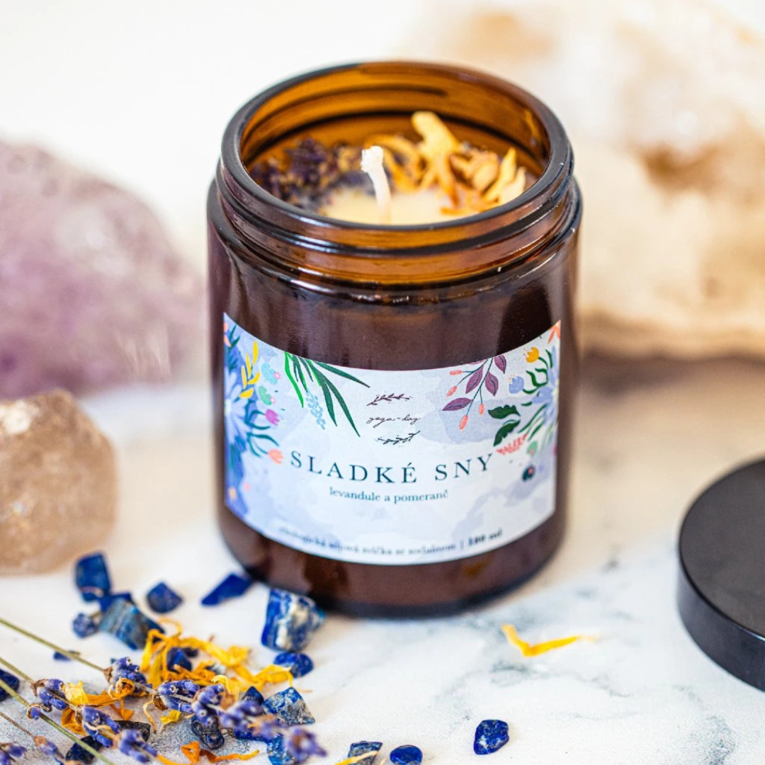 Yoga Day Svíčka Sladké sny