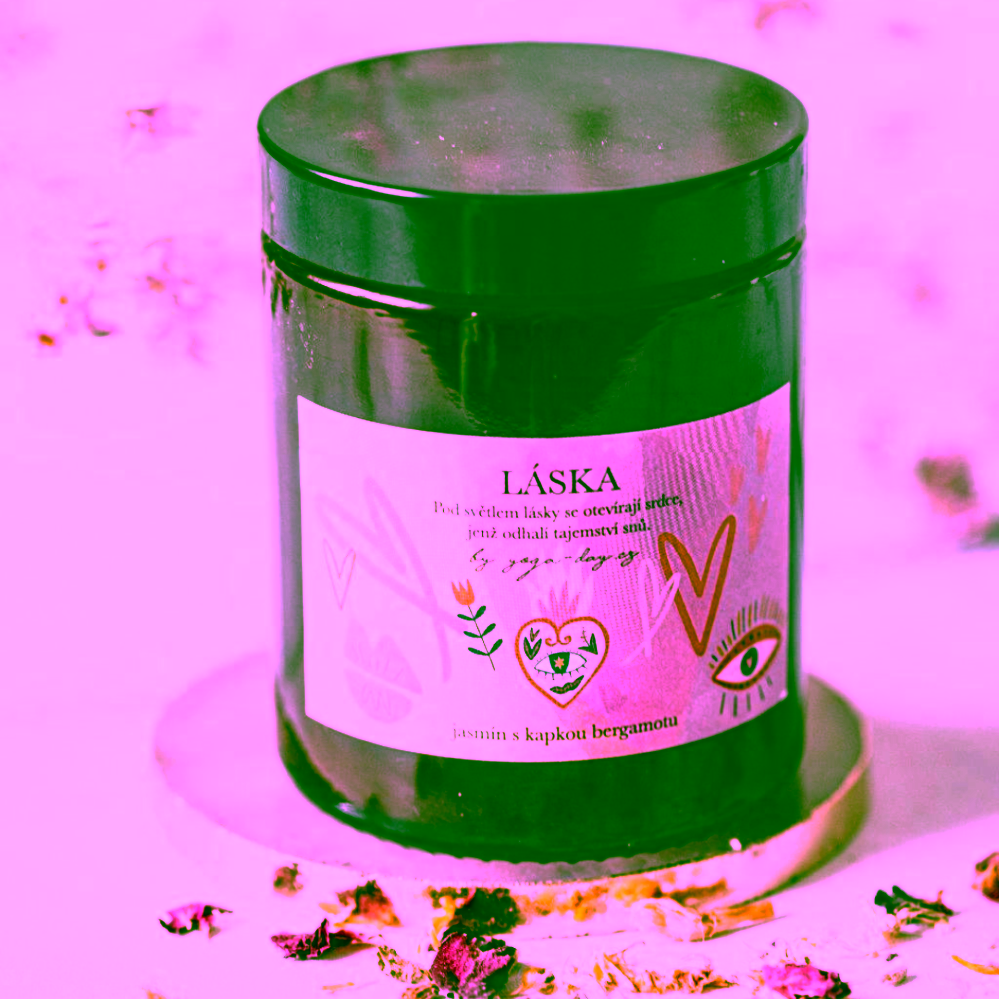 Yoga Day Svíčka Láska