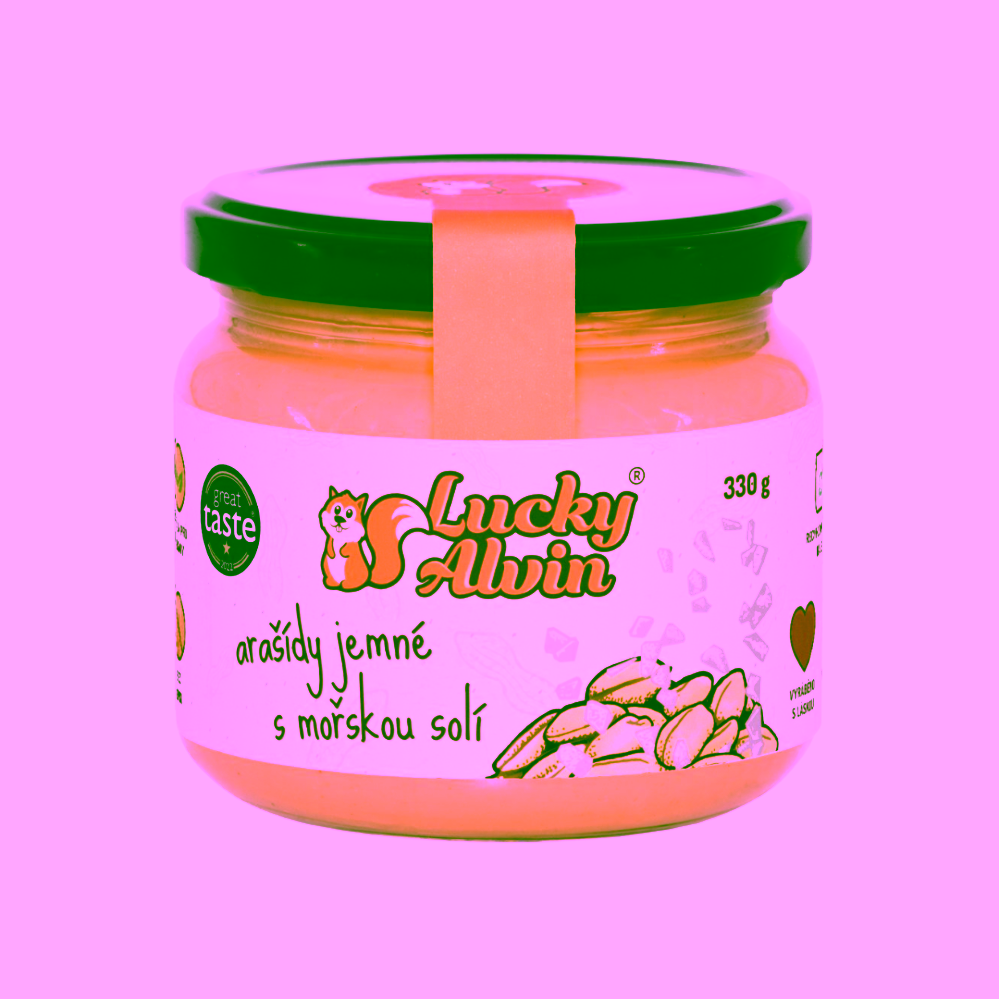 Lucky Alvin arašídy jemné s mořskou solí