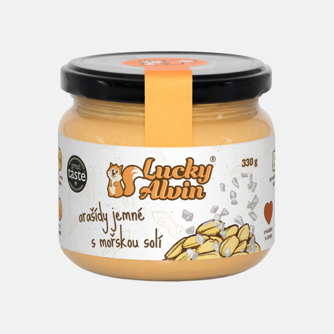 Lucky Alvin arašídy jemné s mořskou solí