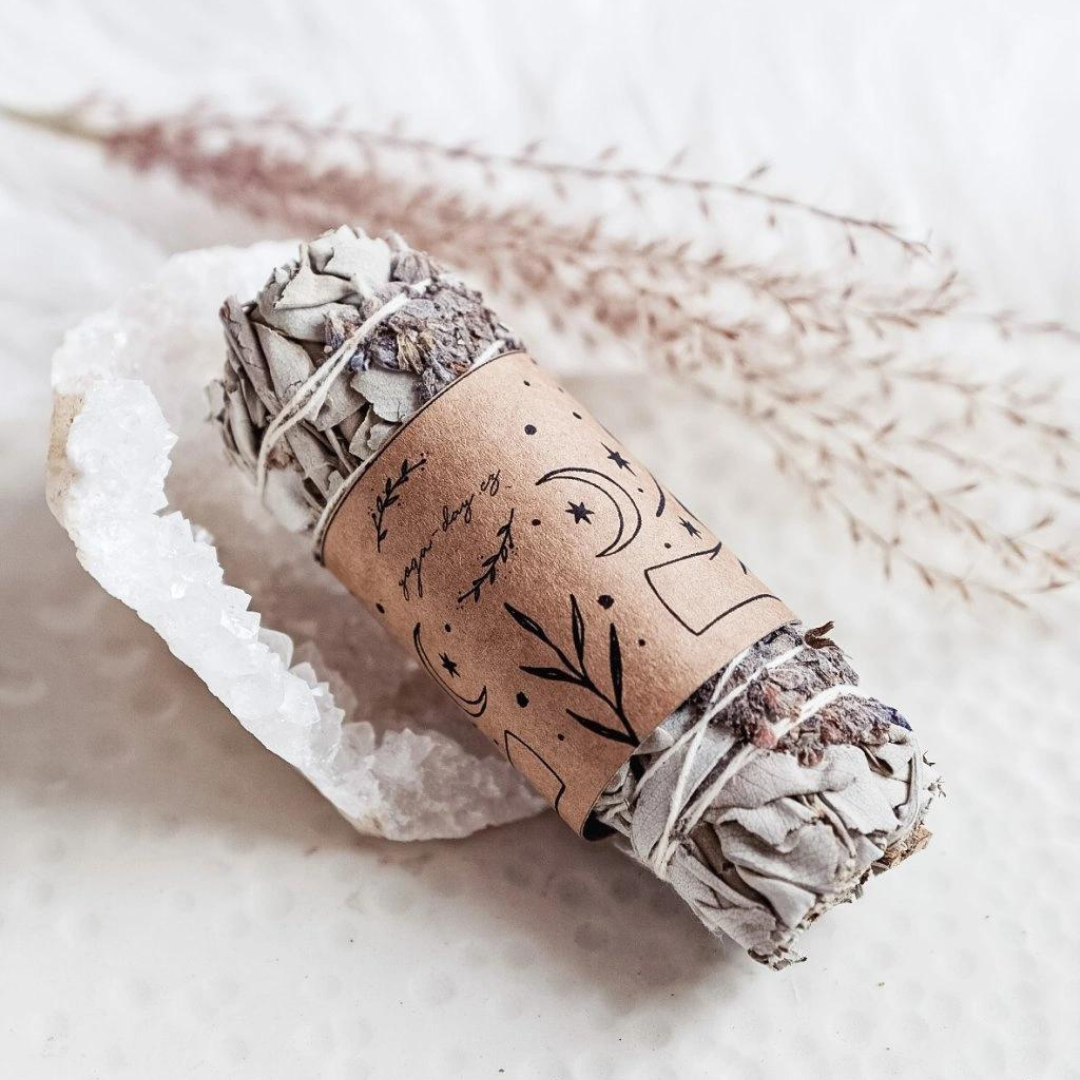 Yoga Day Šalvěj bílá s levandulí