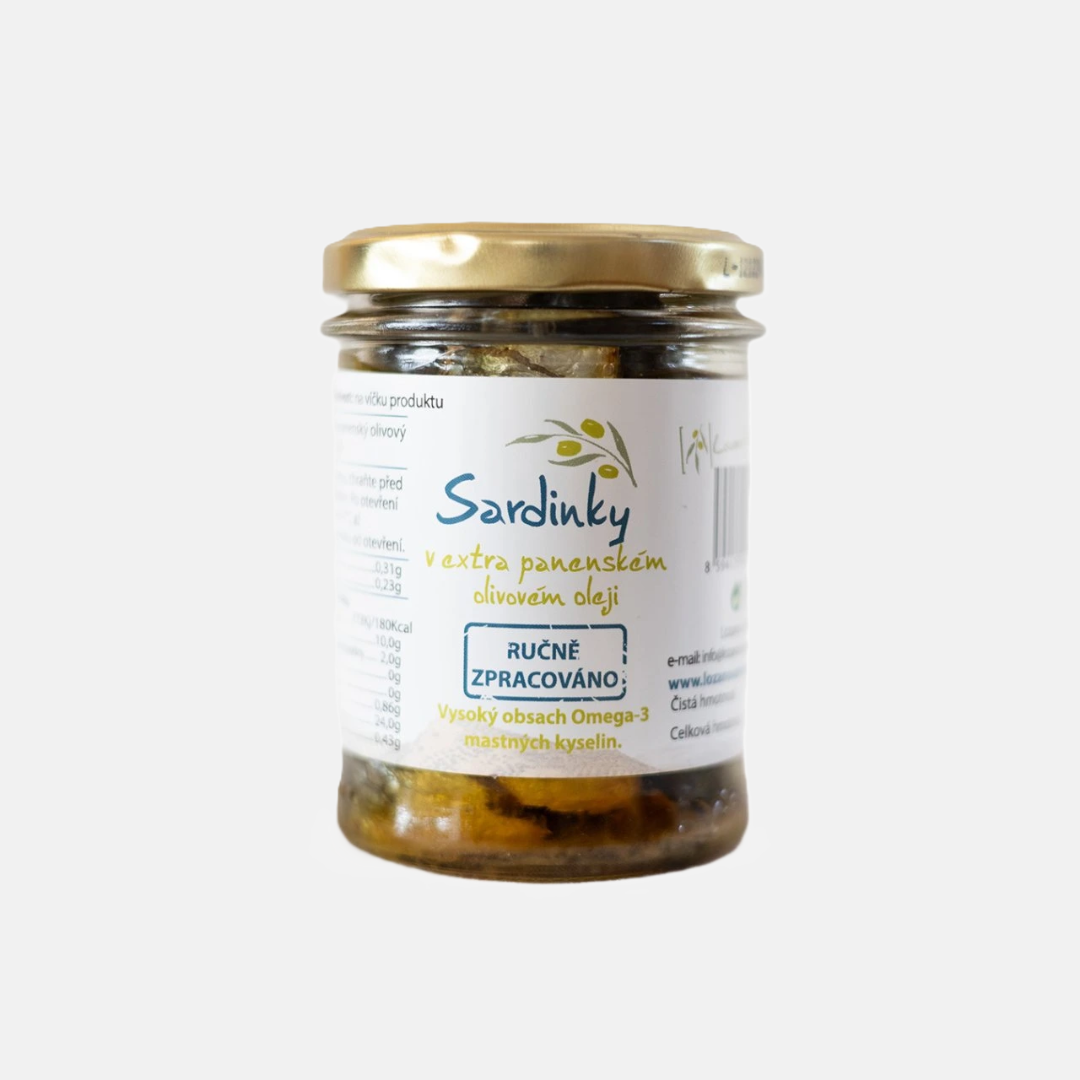 Lozano Červenka Sardinky v extra panenském olivovém oleji