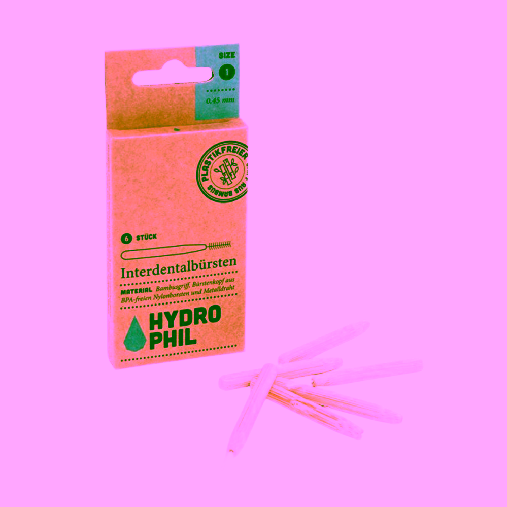 Hydrophil bambusový mezizubní kartáček