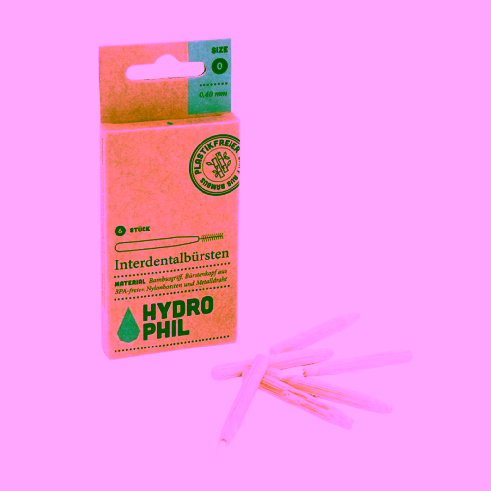 Hydrophil bambusový mezizubní kartáček