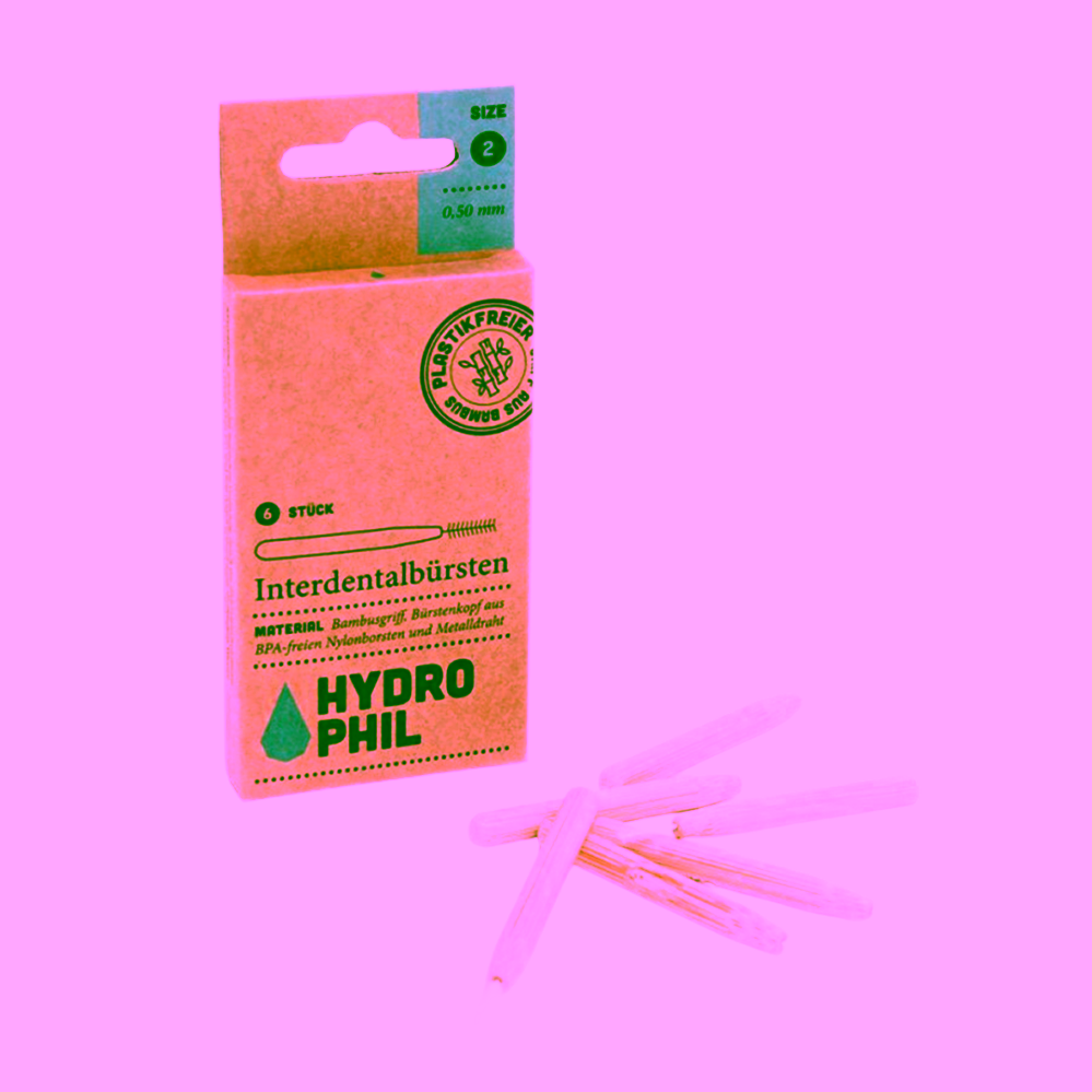 Hydrophil bambusový mezizubní kartáček