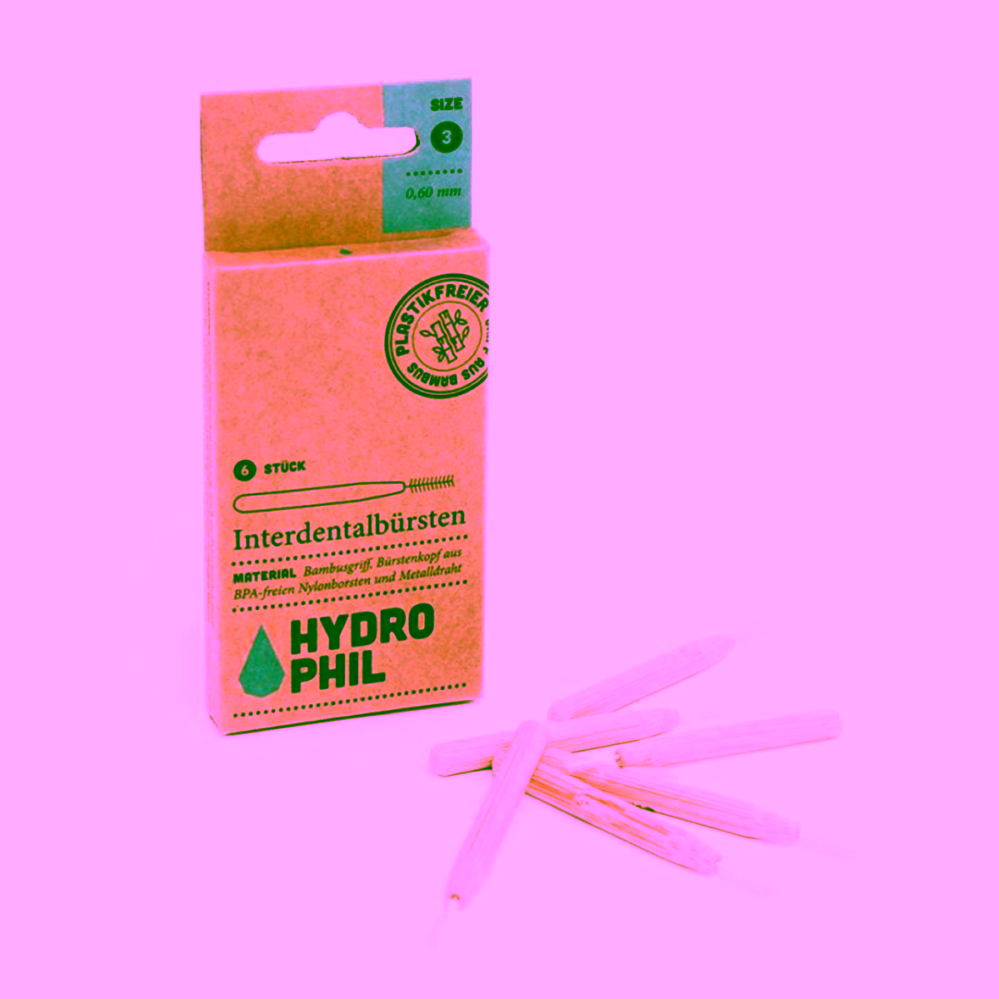 Hydrophil bambusový mezizubní kartáček