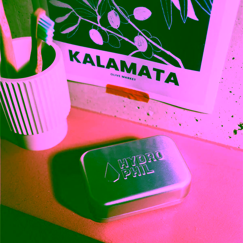 Hydrophil Hliníkové pouzdro na mýdlo