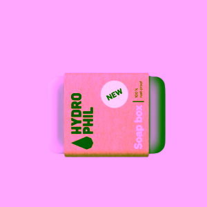 Hydrophil Hliníkové pouzdro na mýdlo