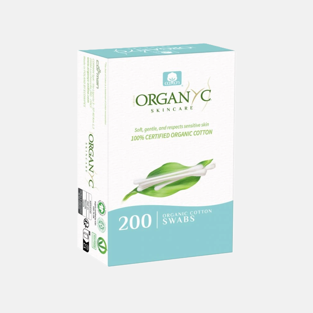 organyc bio vatové tyčinky