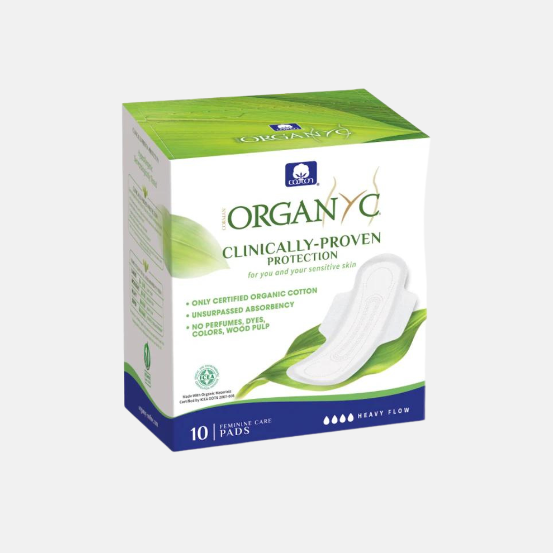 Organyc Bio noční dámské vložky Heavy dlouhé