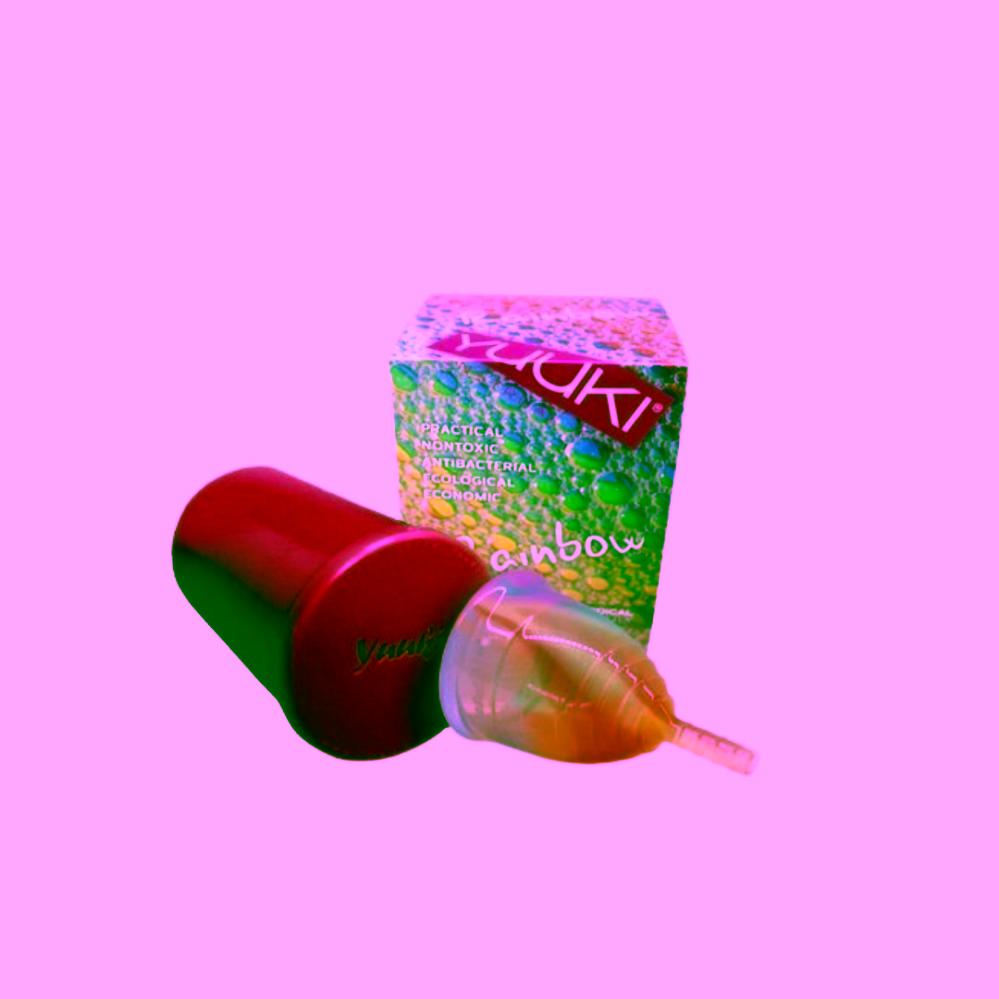 Yuuki Menstruační kalíšek Rainbow Velký Soft