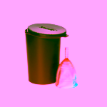 Yuuki Menstruační kalíšek Rainbow Velký Soft