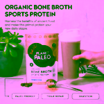 Planet Paleo Bone Broth Protein Powder Chocolate Protein pro sportovce čokoláda