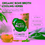 Planet Paleo Organic Bone Broth Cooling Herbs Hovězí vývar a protein na citlivé zažívání