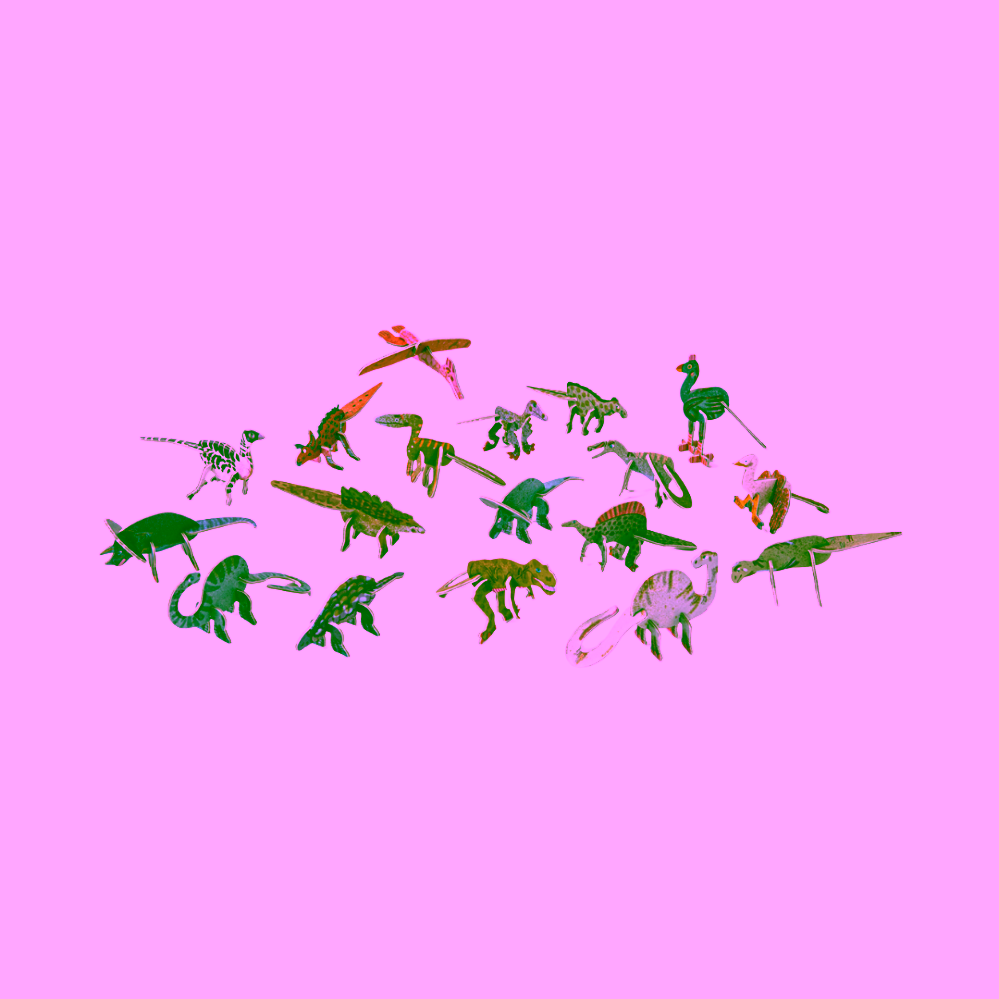 PLAYin CHOC Organic čokoláda s hračkou Dinosauři