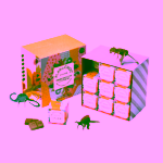 PLAYin CHOC Organic čokoláda s hračkou Dinosauři