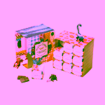 PLAYin CHOC Organic čokoláda s hračkou Lesní zvířátka