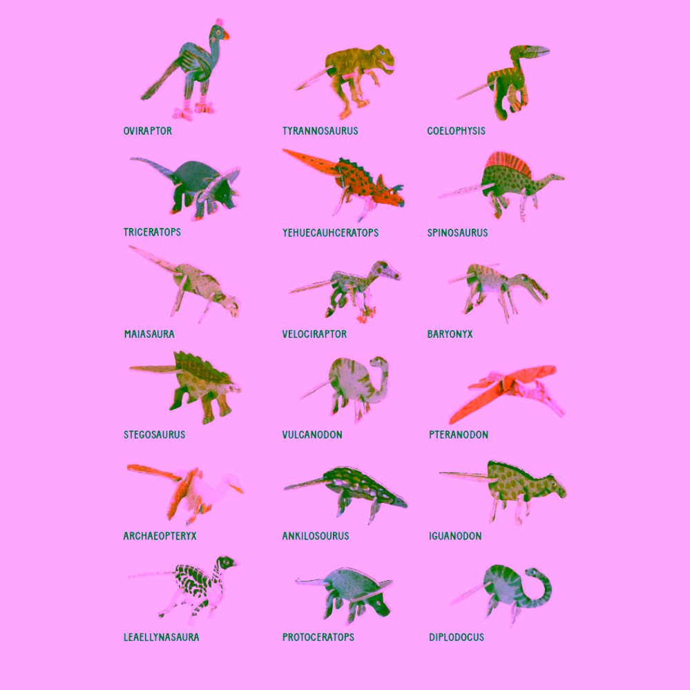 PLAYin CHOC Organic čokoláda s hračkou Dinosauři