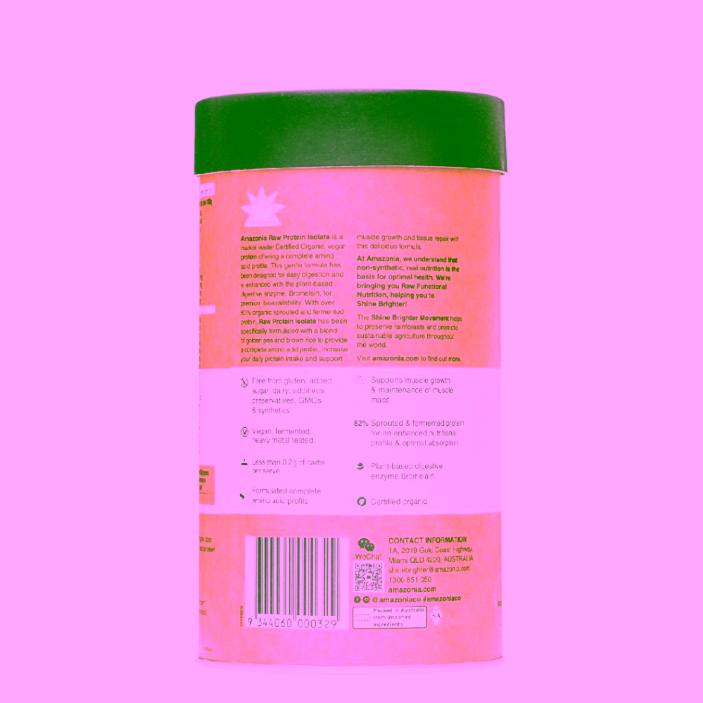 Amazonia Raw Protein Isolate Natural