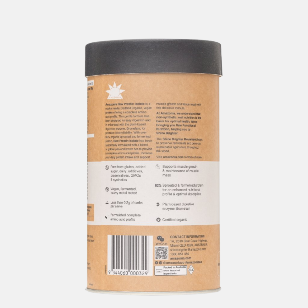 Amazonia Raw Protein Isolate Natural 1 kg ZLEVNĚNO