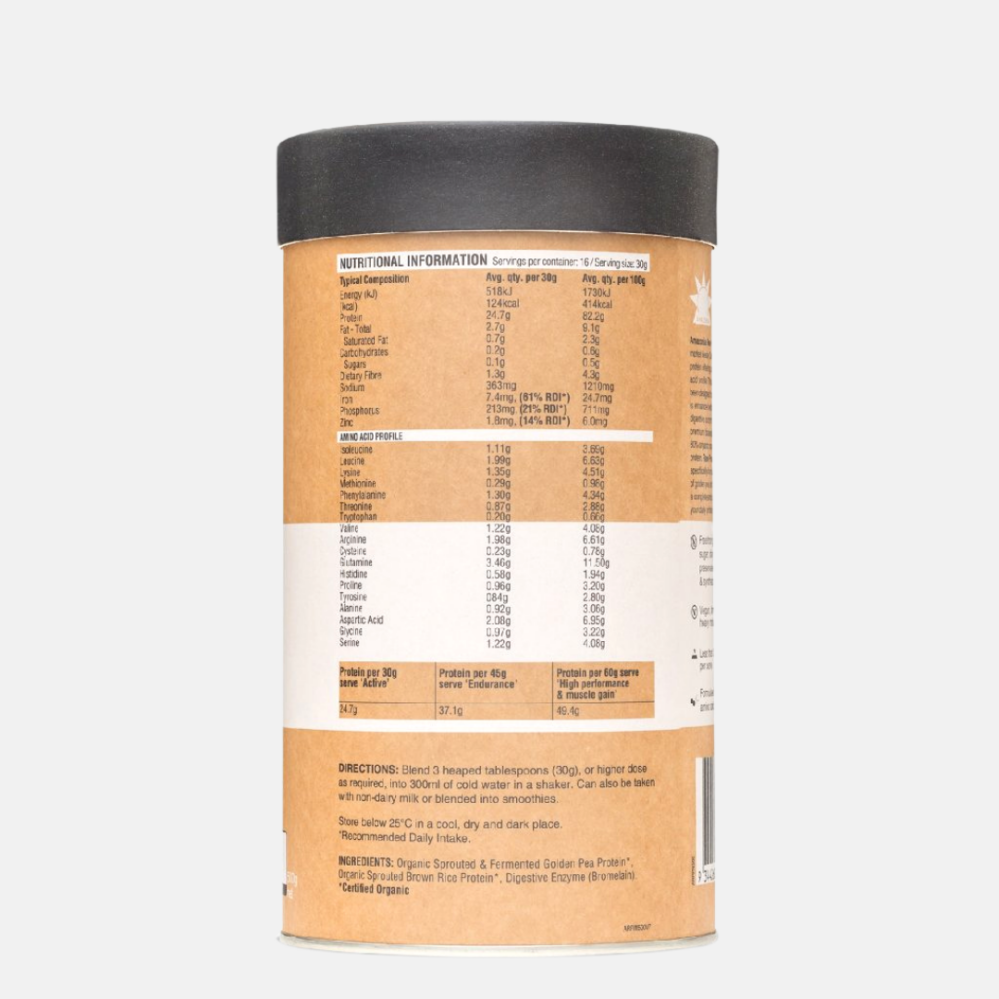 Amazonia Raw Protein Isolate Natural 1 kg ZLEVNĚNO