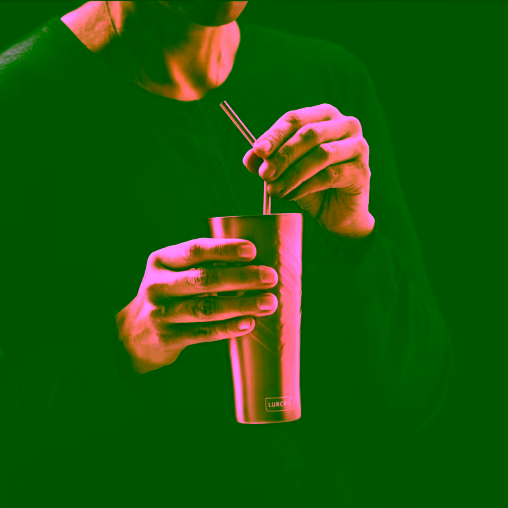 Lurch Trendy nerezová zahnutá brčka