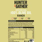 Hunter & Gather Ranch dressing z olivového oleje