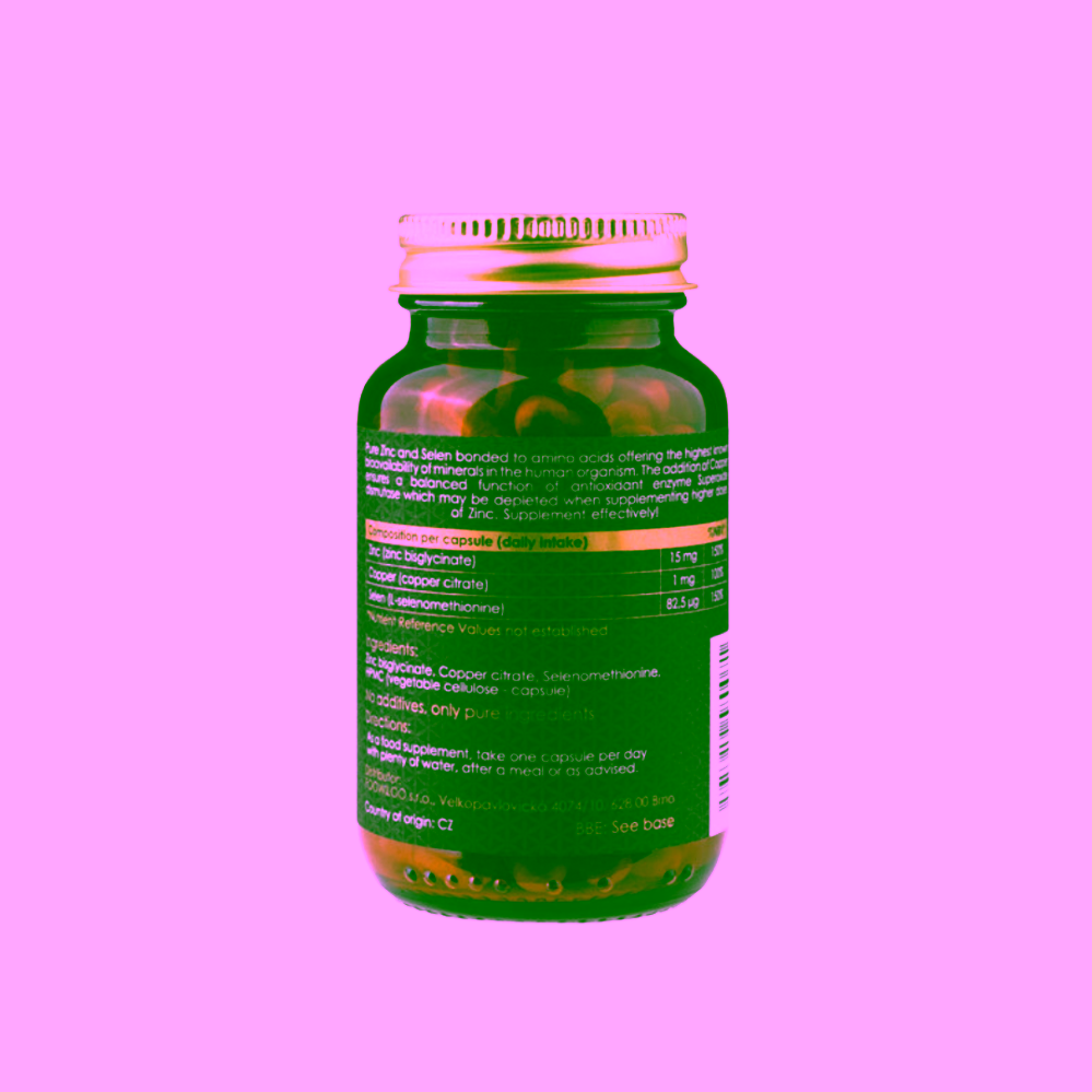 NaturLabs Zinek+Selen+Měď v kapslích