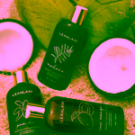 Leahlani Coco Mango Infusion třpytící tropický hedvábný olej