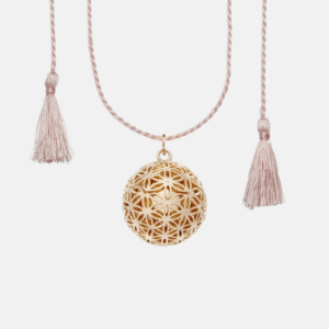 Ilado Flower Of Life Pregnancy Necklace těhotenská bola - Rose Gold