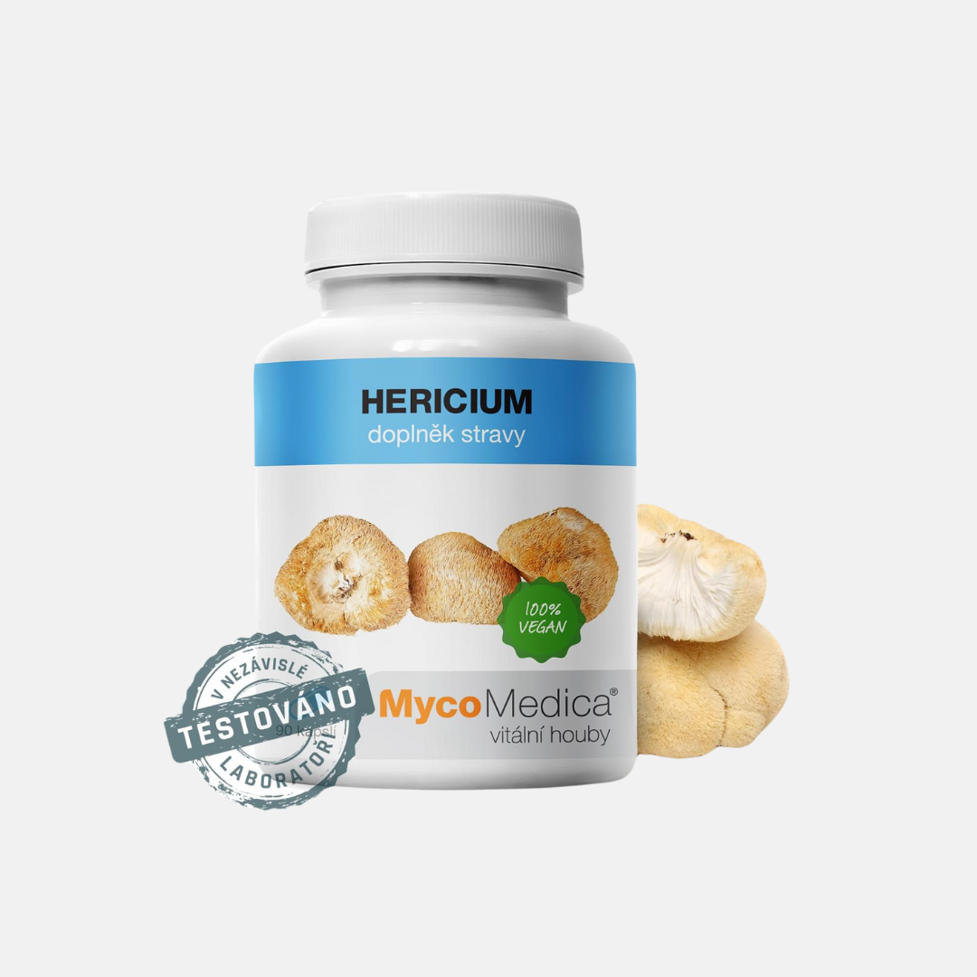 MycoMedica Hericium v optimální koncentraci