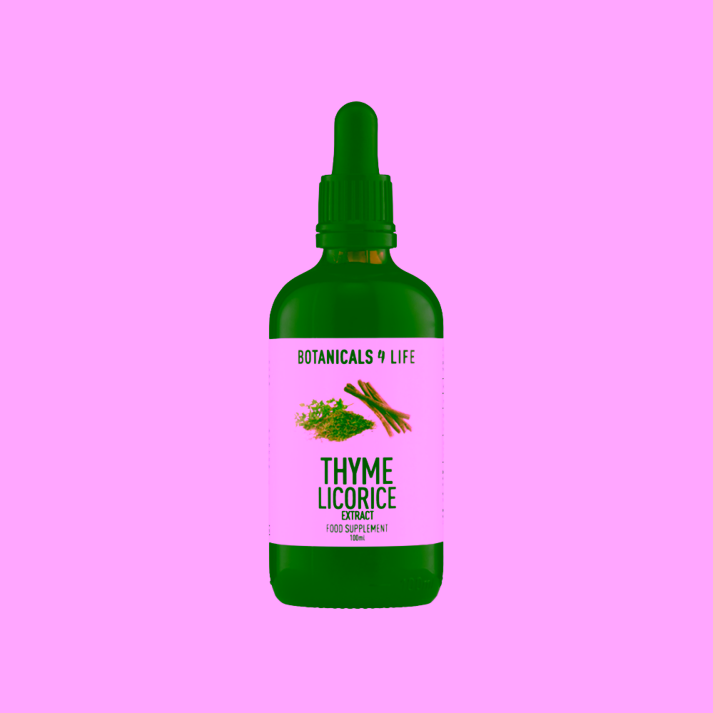 Botanicals4Life Bylinná tinktura z extraktů Lékořice a tymiánu ZLEVNĚNO