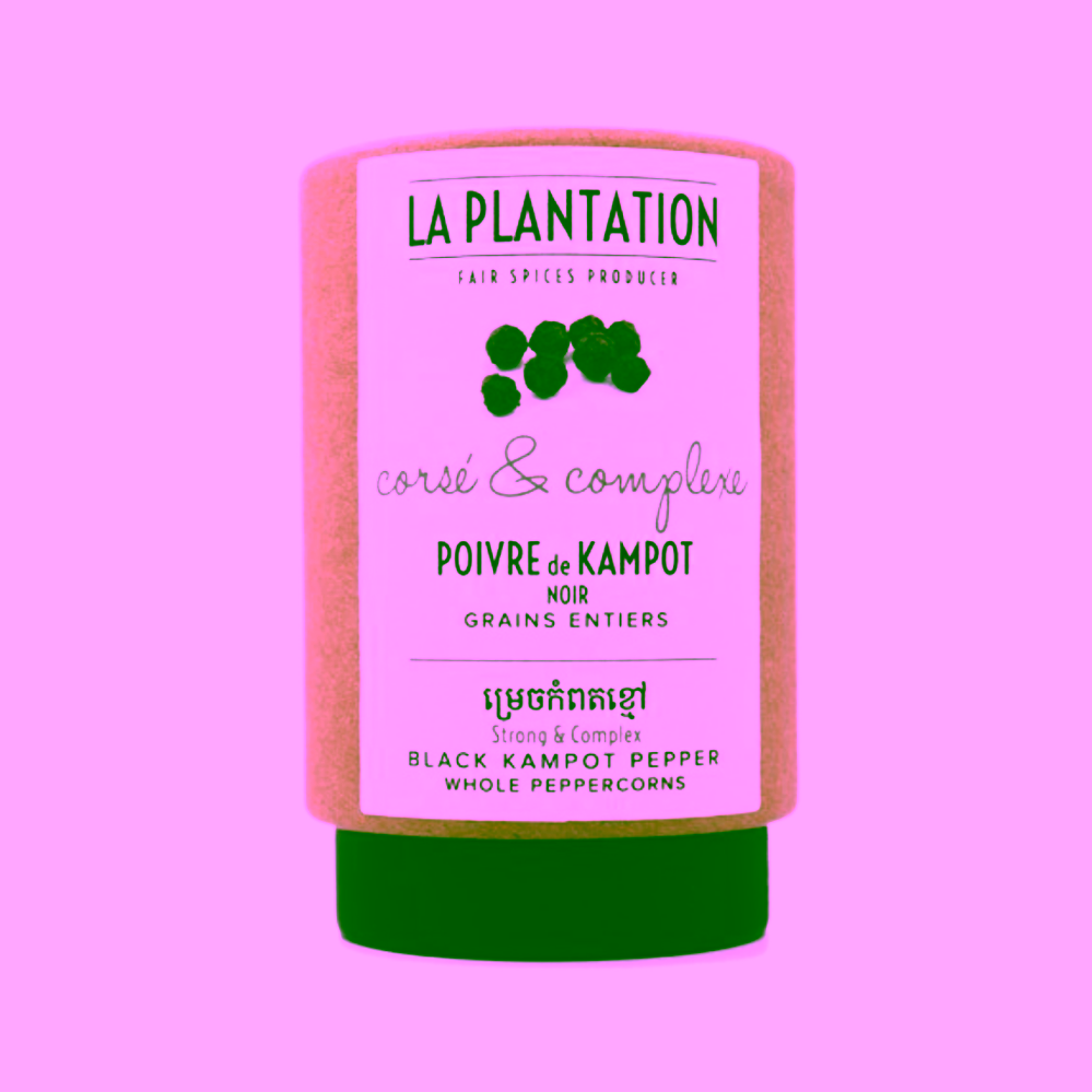 La Plantation Kampotský pepř černý tubus