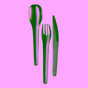 Lurch ToGo nerez příborová sada Antracite