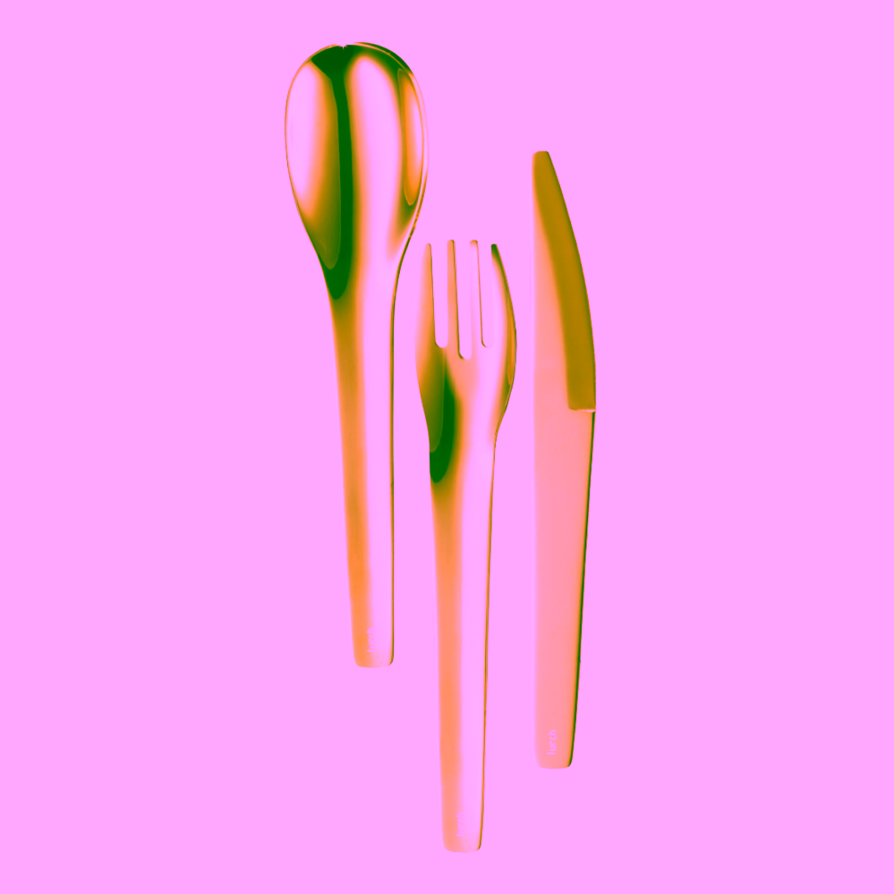 Lurch ToGo nerez příborová sada Gold