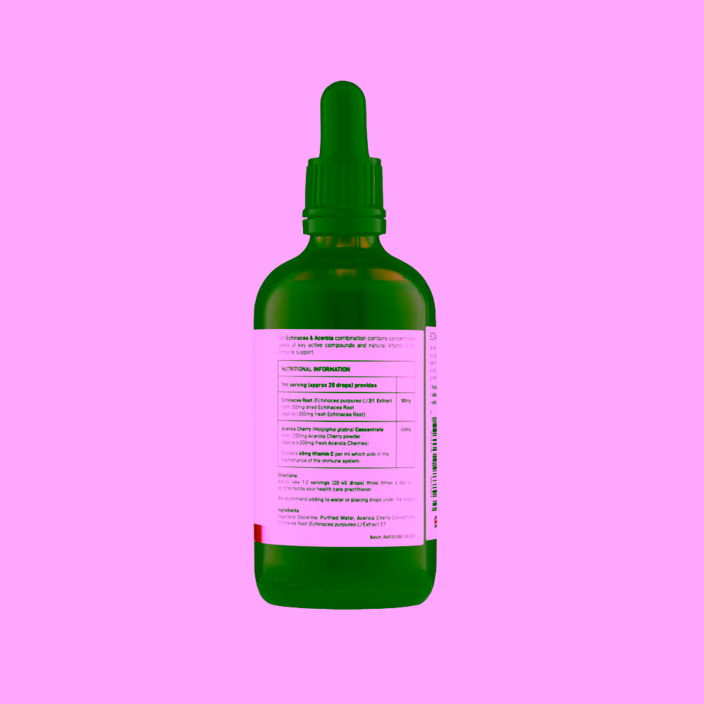 Botanicals4Life Bylinná tinktura z extraktů Echinacey a aceroly