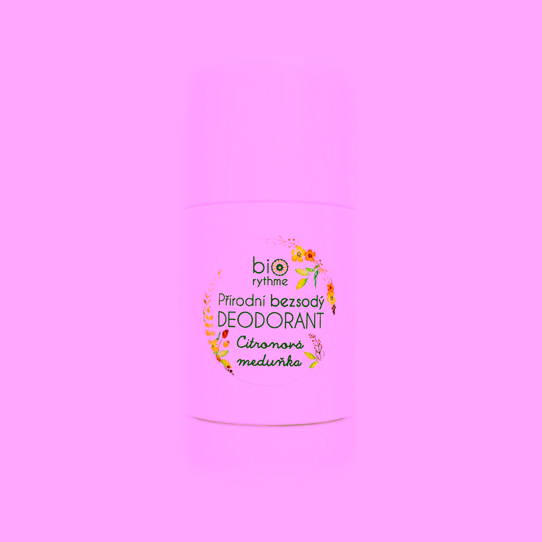 Biorythme přírodní deodorant Citronová meduňka - Mega bezsodý (80 g)