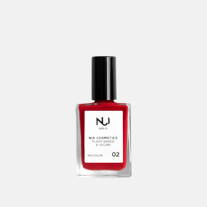 NUI Cosmetics Přírodní lak na nehty 02 Red