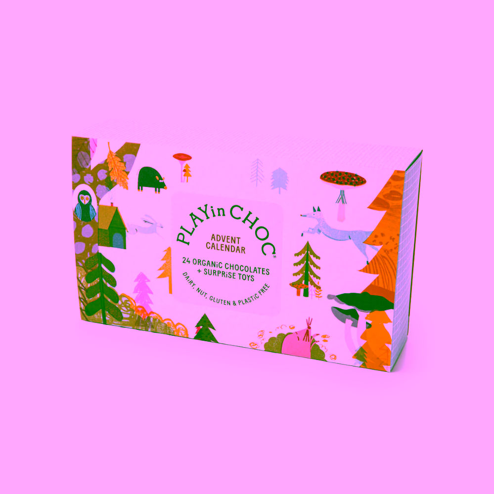 PLAYin CHOC Organic 24denní adventní kalendář