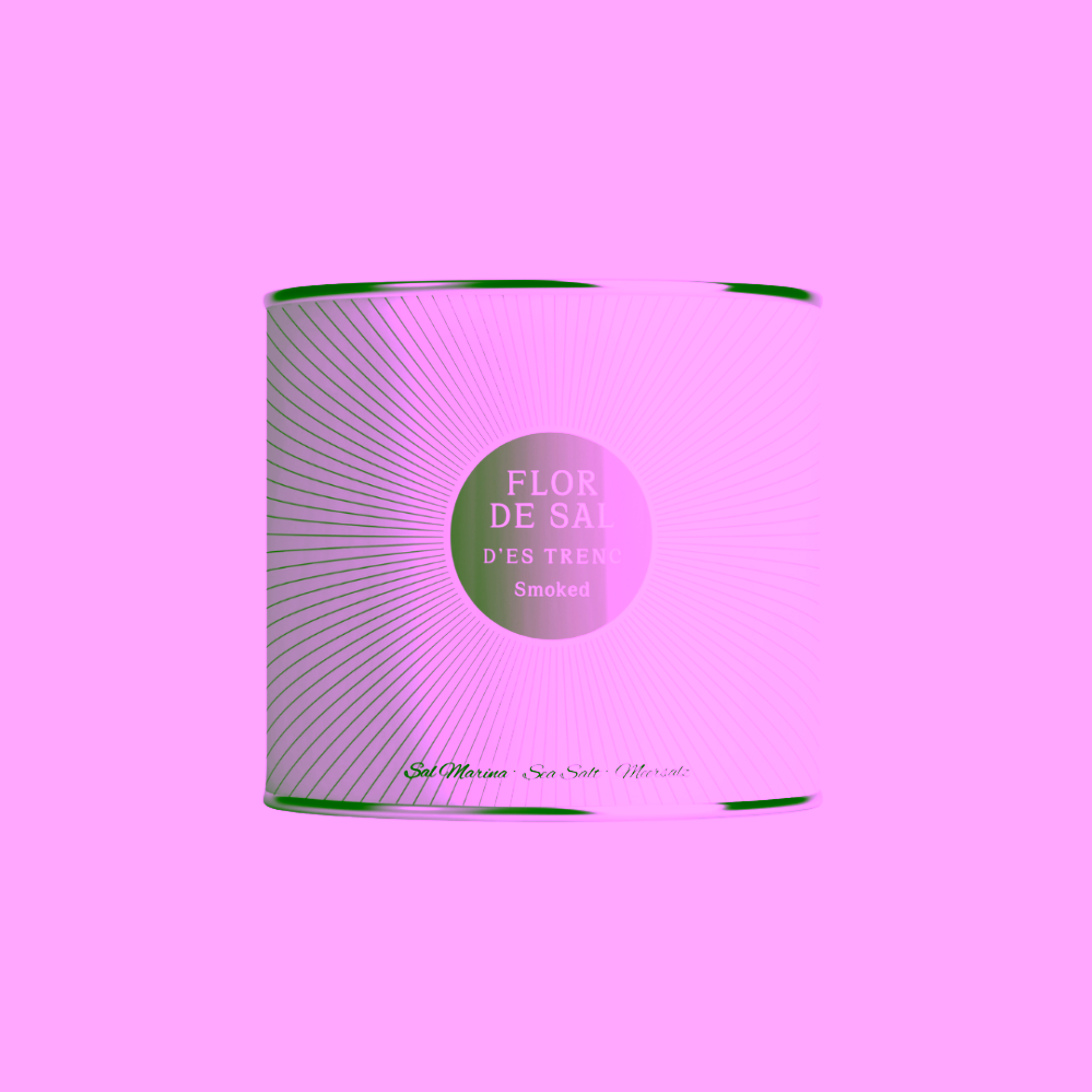 Solný květ Flor de Sal Uzený 90 g