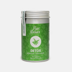 Pure Natura Detox pro podporu metabolismu a jater 180 kapslí ZLEVNĚNO