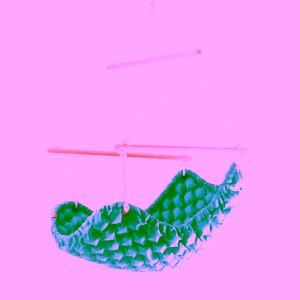 Liv Design Swingy In - závěsné houpací křeslo s masážními míčky