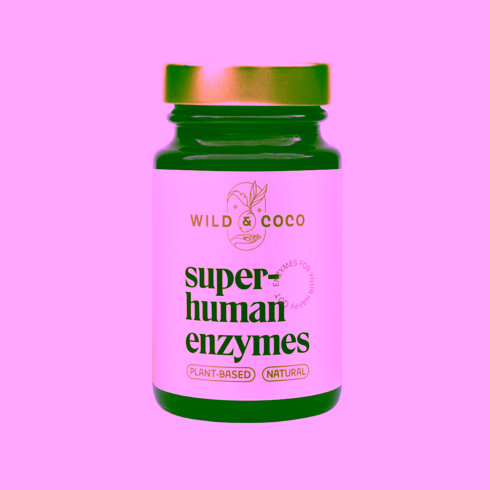 Wild & Coco Superhuman Enzymes 30 kapslí