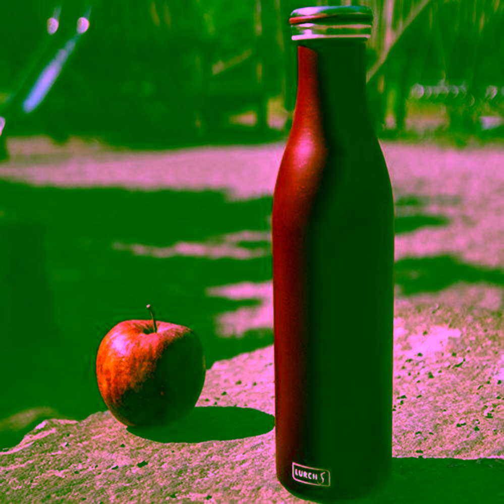 Lurch Trendy termo láhev Burgundy