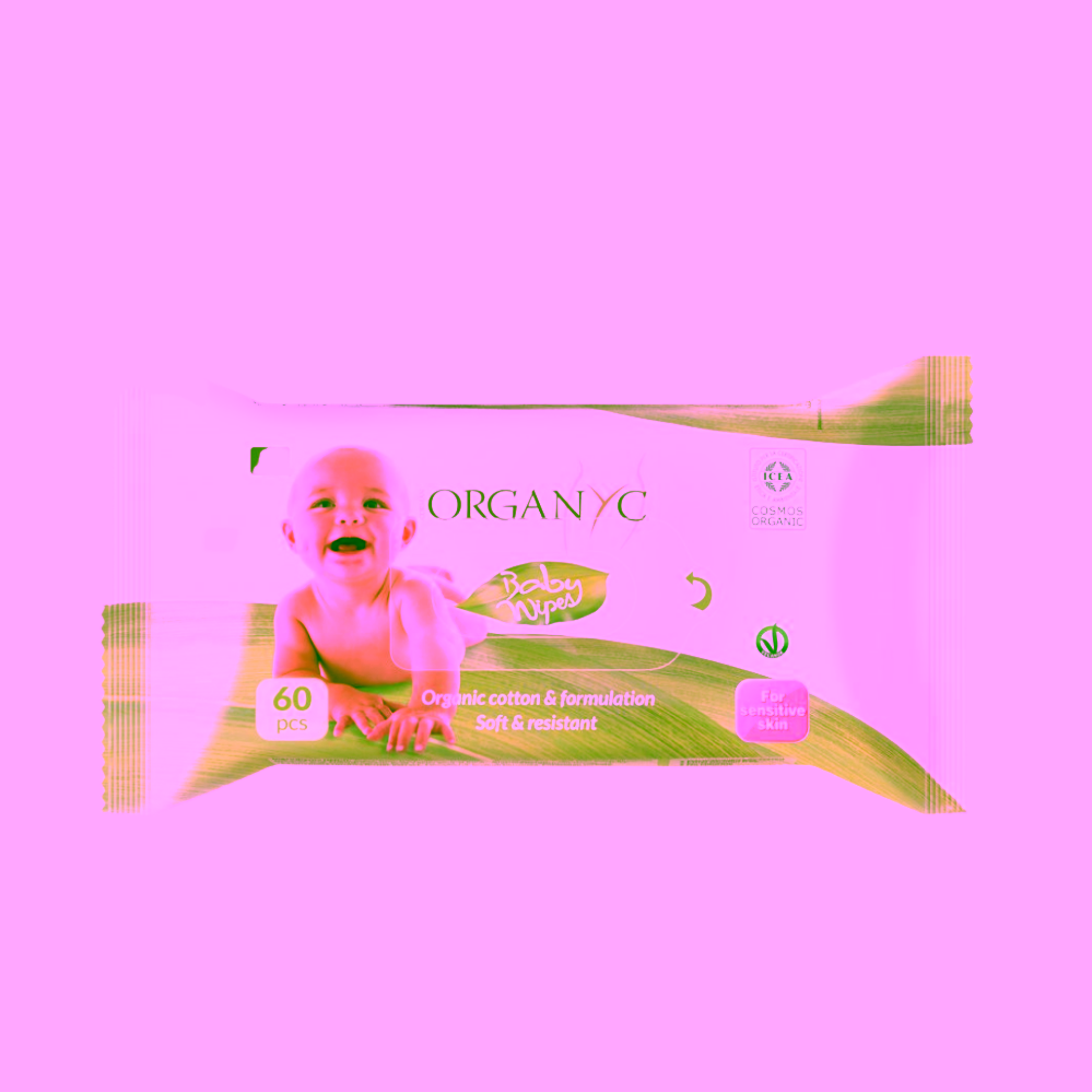 Organyc Bio dětské vlhčené ubrousky