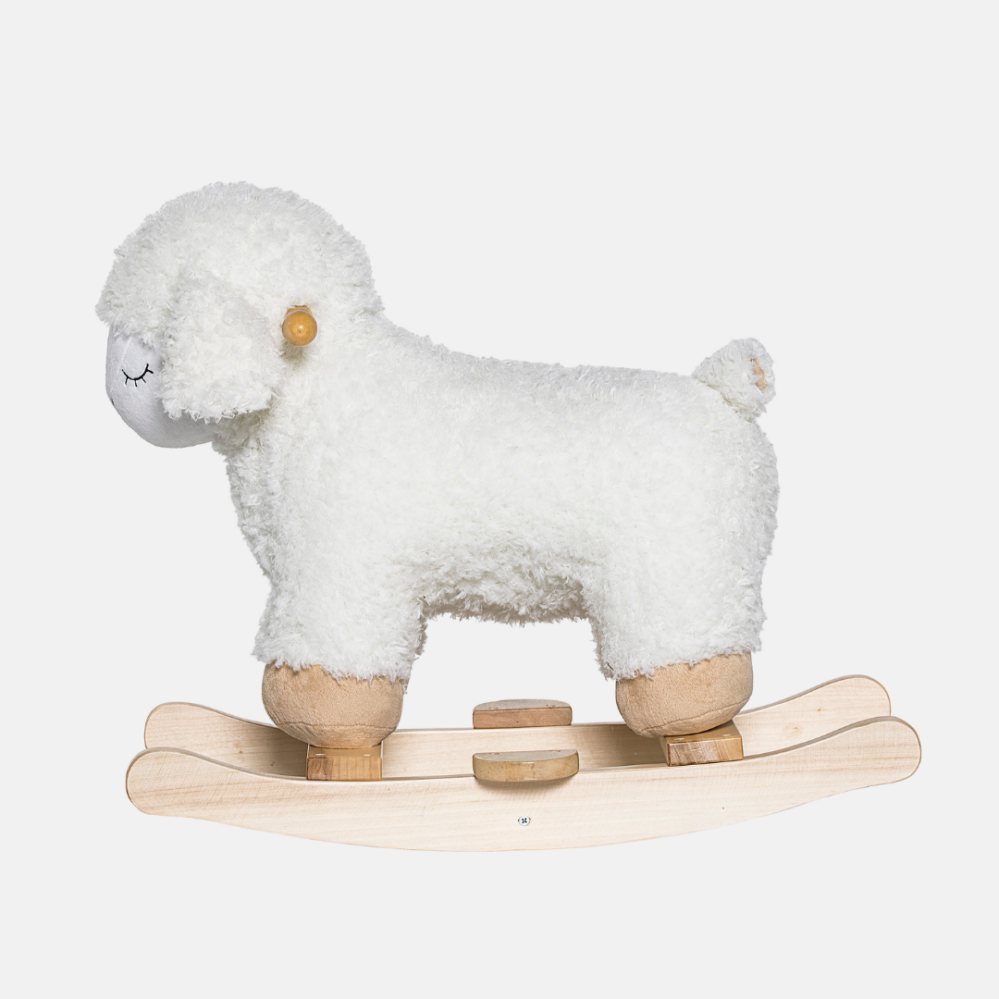 Bloomingville Laasrith dětská houpací ovečka