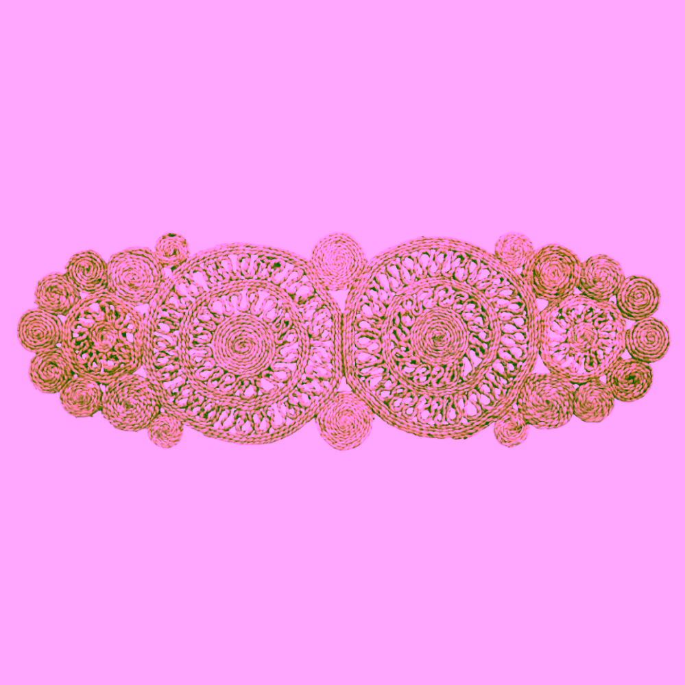 Bloomingville Valder jutový běhoun na stůl přírodní