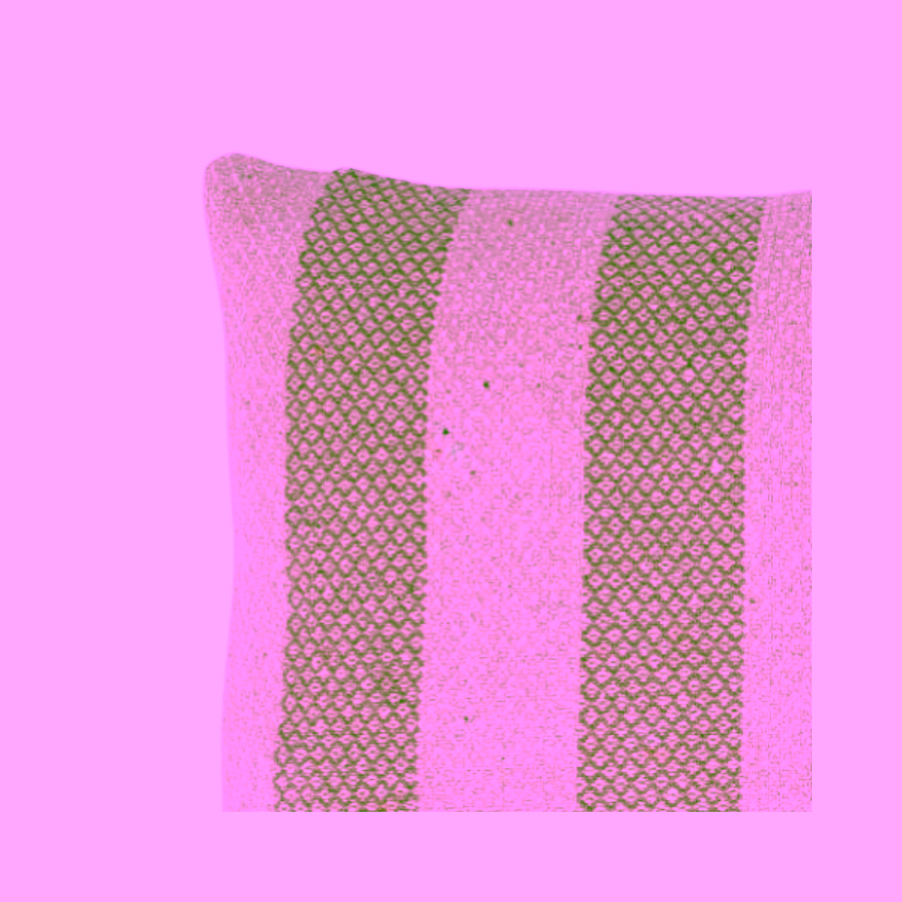 Bloomingville Eden polštář s povlakem z recyklované bavlny