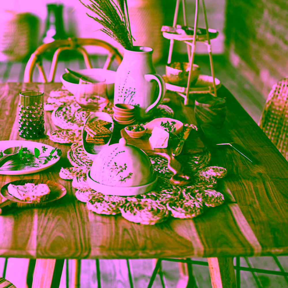 Bloomingville Valder jutový běhoun na stůl přírodní